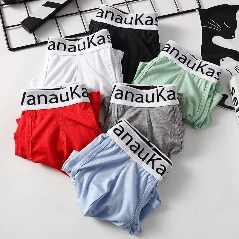 Mens Modal Underwear Boxer Shorts Convenient Pouch Opening for Male