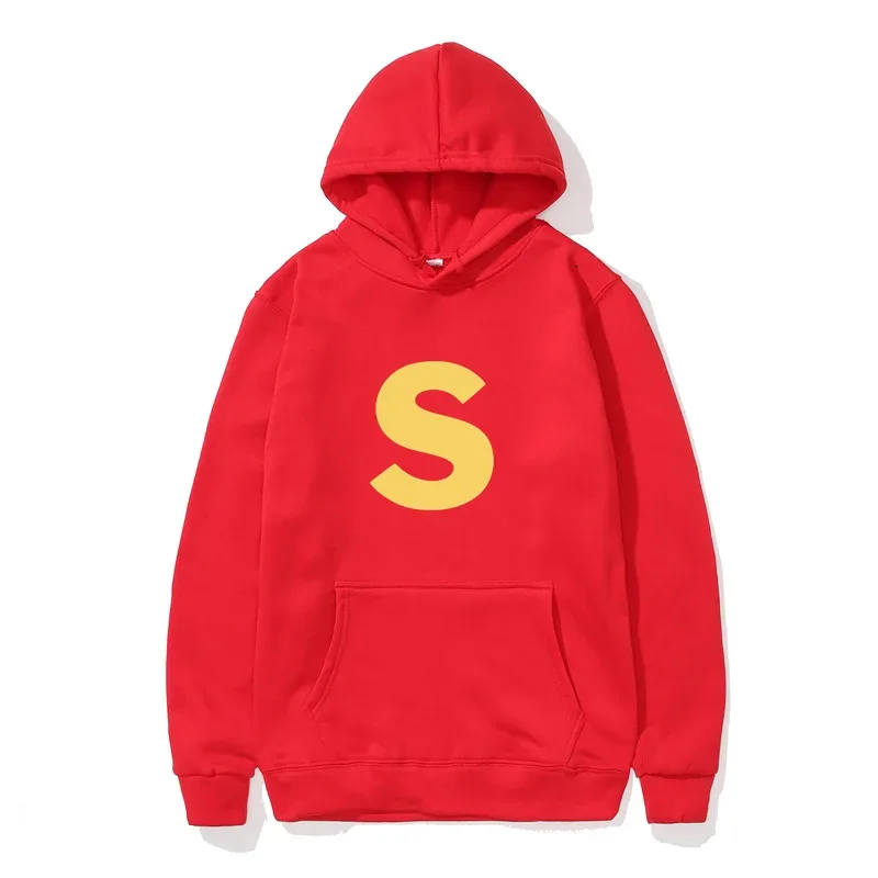 Alvin and The Chipmunks_ The Squeakquel's Pullover Woman Manfashion Drop Bahu Sweater Tersedia untuk Best Friend Hoodie