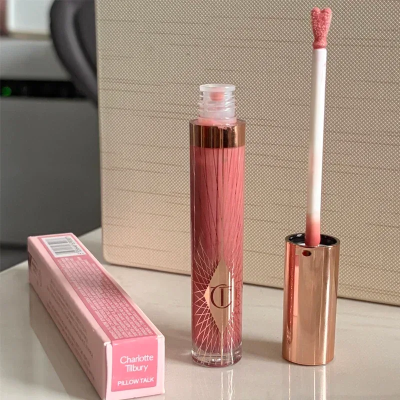 Πολυτελές CT Multicolored Water Light Lip Gloss Lasting Hydrating Lip Balm σε σχήμα καρδιάς Tip Lip Brush&Jelly Lip Gloss Makeup Gift
