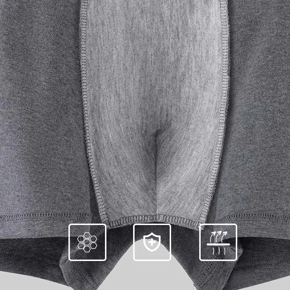 4/5Pcs Boxers Man Cotton For Men's Panties Soft Touch Men's Clothing Sweat Wicking U Pouch Design Underwear Man