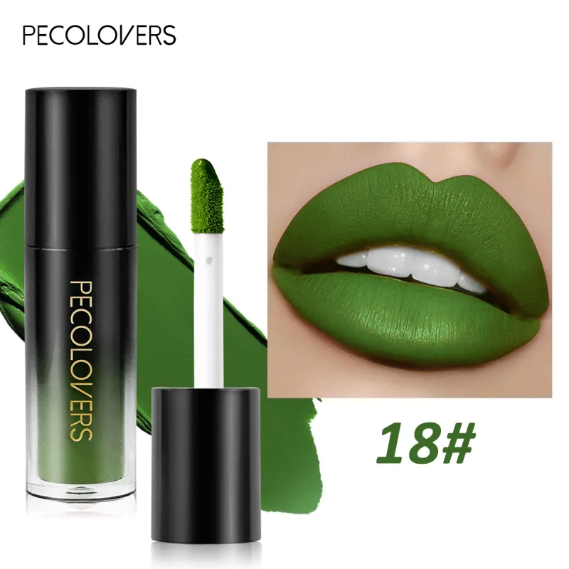 Πολλαπλών χρωμάτων Matte Velvet Lip Gloss Αδιάβροχο Αντικολλητικό Κύπελλο λείο κραγιόν για εφαρμογή υψηλής απόδοσης χρωμάτων