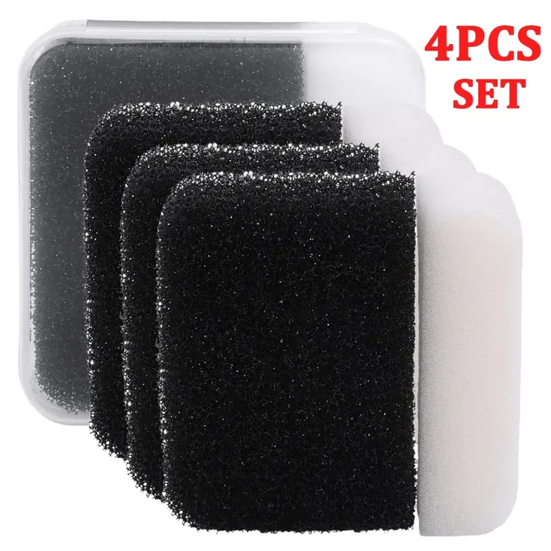 Portable Makeup Brush Cleaner Sponge Easy-use Dry Eye Shadow Wash Mga Tool sa Pagpapaganda Brushes Panlinis Kahon Sponge Puff Cleaner Babae