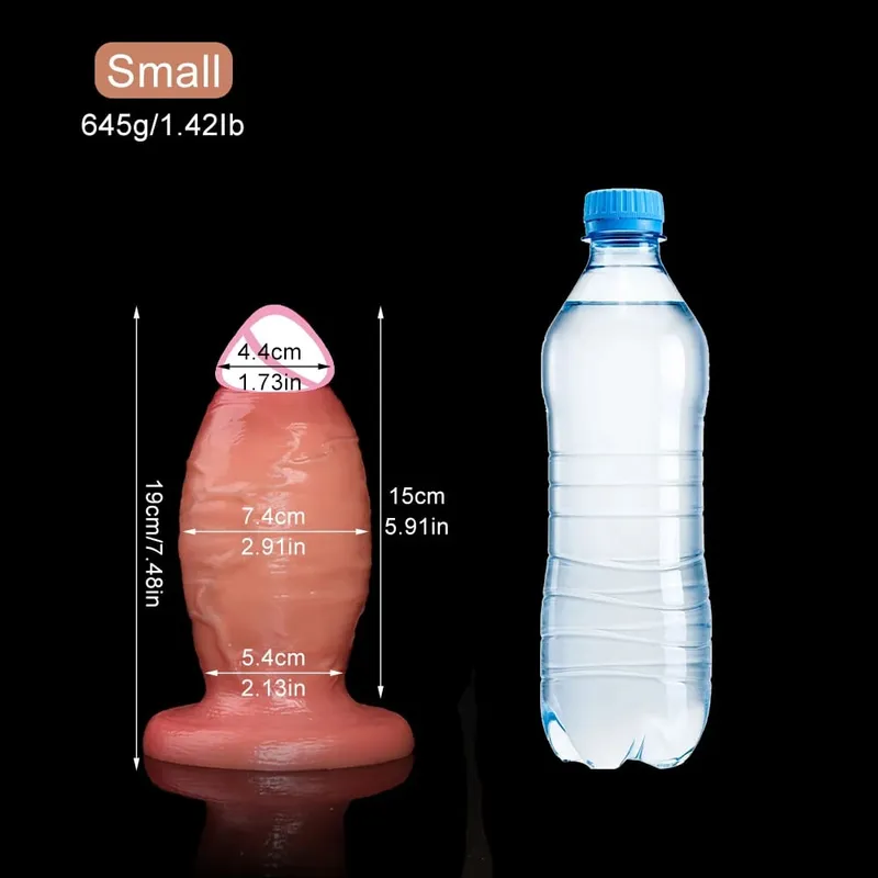 Thick Dildo For Anal Sex Toys 18+ Liquid Silicone Butt Plug Huge Anal Realistic Dildos Stout Plug Women Men Gay Masturbation