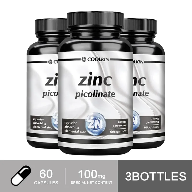Κάψουλες Picolinate Zinc - Ενισχύει την Ανοσολογική Υποστήριξη Ύπνου & Ενέργειας