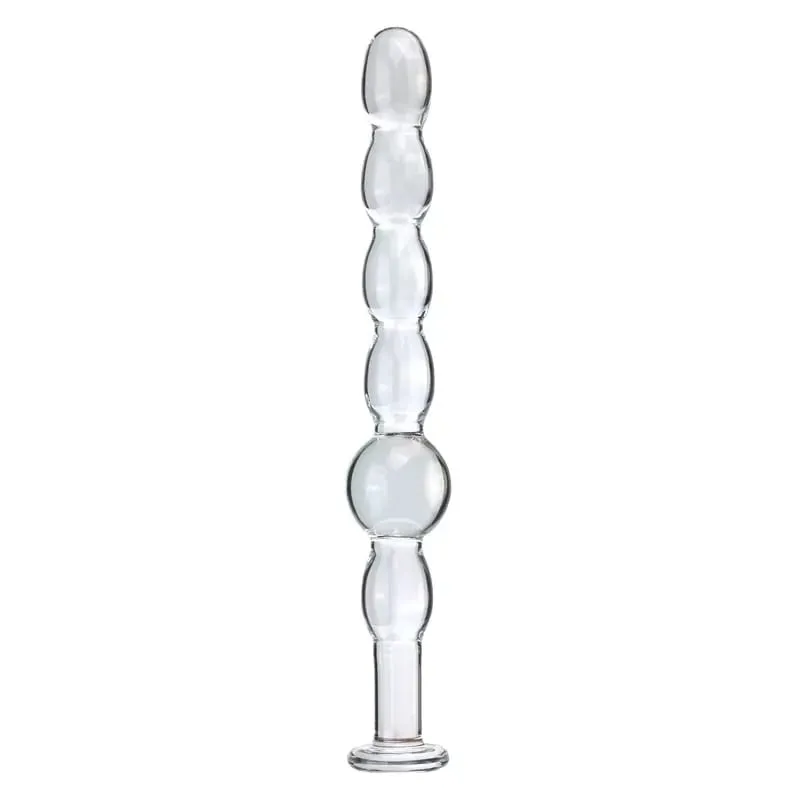 Glass Anal Plug Six styles Pulling Beads Dual Use Small Dildos Butt Plugs Masturbation Posterior Dilation Adult Sex Toys — image 11