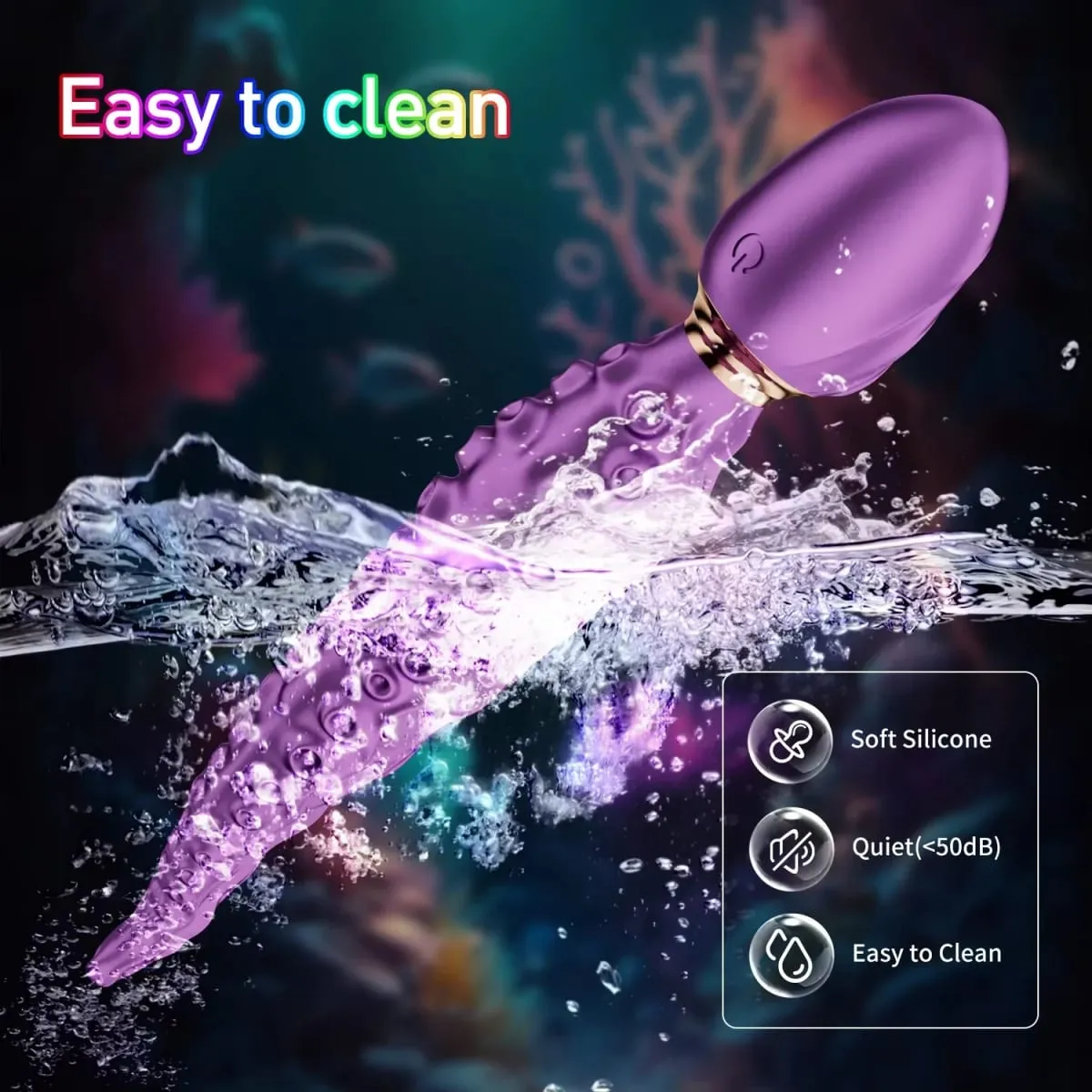 360° Rotation Vibrating Monster Dildo Octopus Tentacle G-Spot Clitoris Vibrators Nipple Stimulation Adult Sex Toys Women