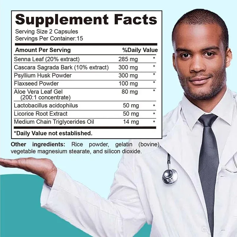 15 Day Cleanse - Intestinal Cleansing Detoxification Relieves Bloating Promotes Digestion Metabolism and Weight Management