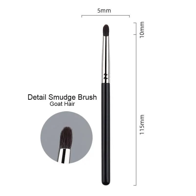 1pc Buhok ng kambing Round Blush Makeup brushes Angled sculpting Make up brush contour eyeshadow maliit na mantsa detalye ng mata pointed shadow