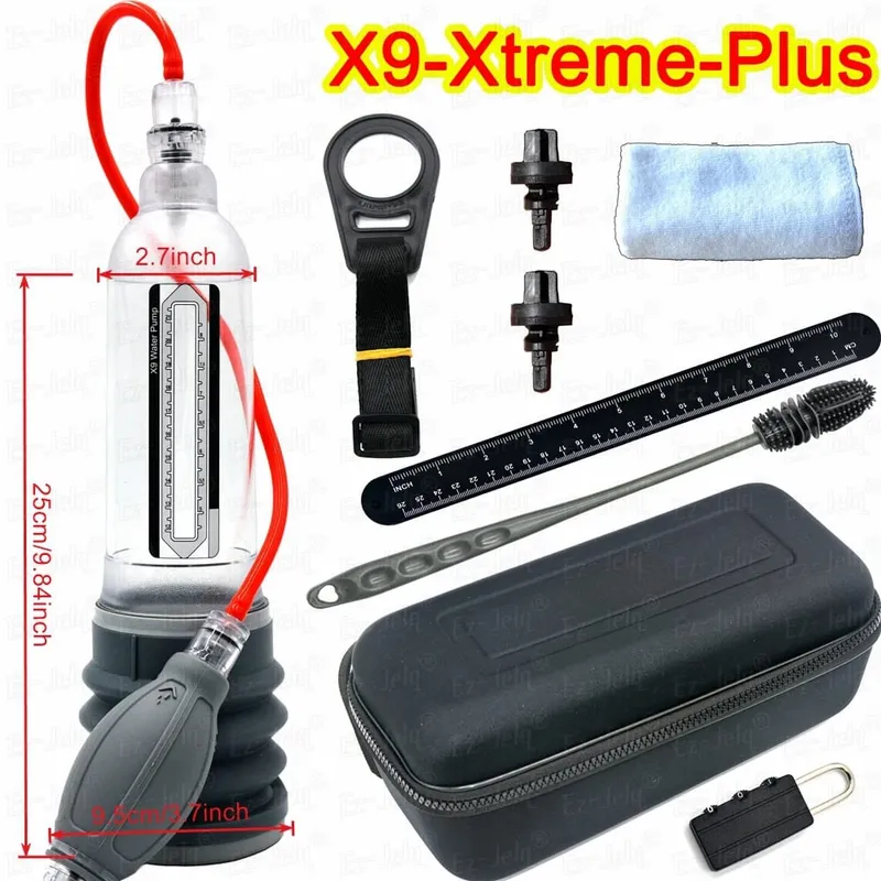 X5 X7 X9 Penis Enlargement Edge Stretcher Pump Sex Toys For Male Penis Exercise Strap Dick Enlargers Pro Quick Extender 18+