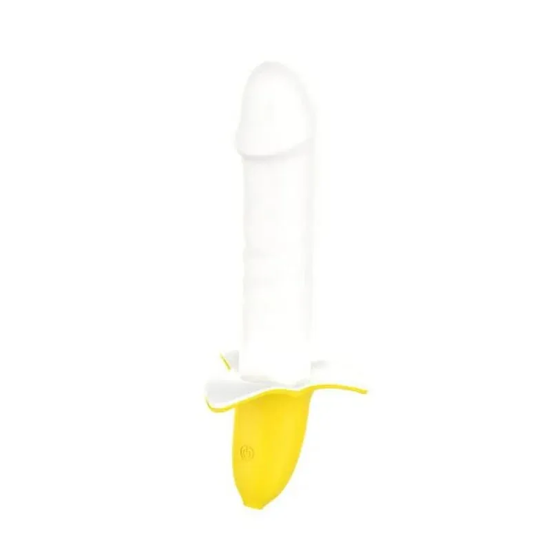 Banana Vibrator 10/8 Frequency USB Charging Clitoris Stimulator Strong Dildo Soft Massager Παιχνίδια σεξ για ενήλικες για γυναίκες
