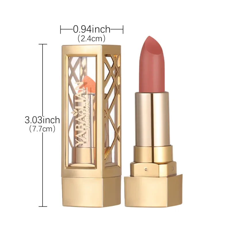 Non Stick Cup Cream Lipstick Langdurige lipgloss Matte lipgloss Waterdicht en gemakkelijk aan te brengen make-up