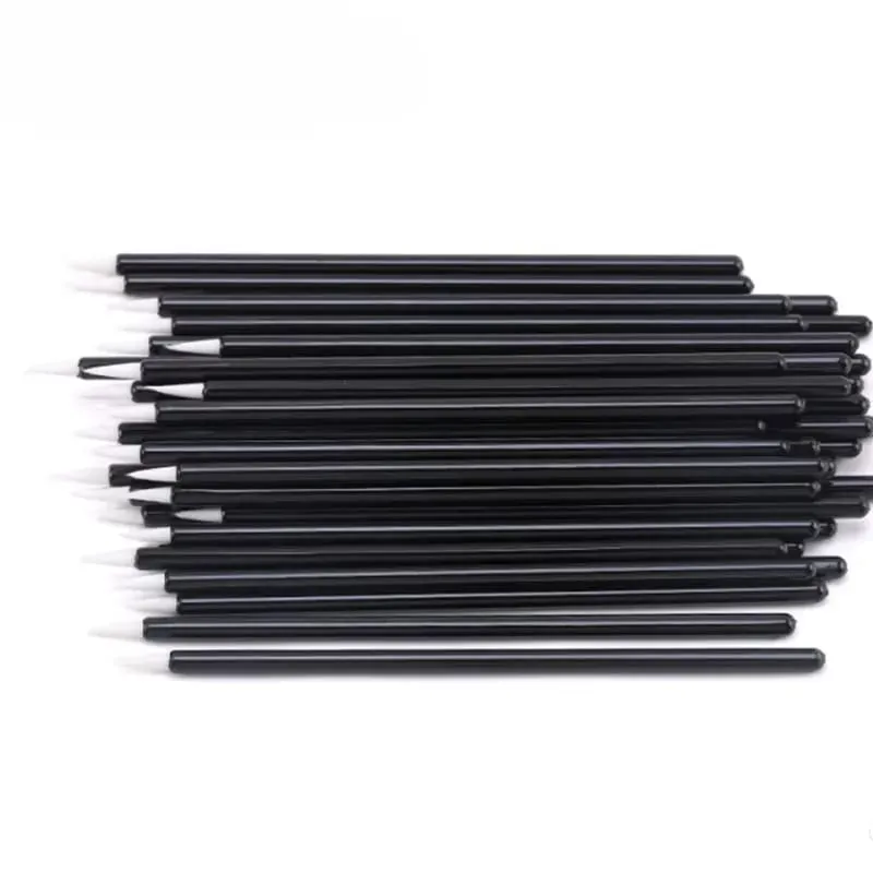 50/100pcs Eyeliner Brushes Eyelash Eyeshadow Applicator Para sa Nail Art Painting Pen Tool Eye Lash Wands Makeup Accessories