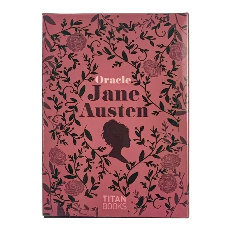 Bagong Jane Austen Oracle Cards 40pcs Vibrant Illustrations Oracle Deck Natatanging Mystic Designs Perpekto Para sa Paghula at Pagbibigay ng Regalo
