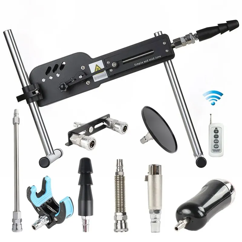 Αναβάθμιση Sex Machine με τηλεχειριστήριο Super Silent Ultra Adjustable Vac U Lock 30db 70W Love Machine with Free Big D — image 27