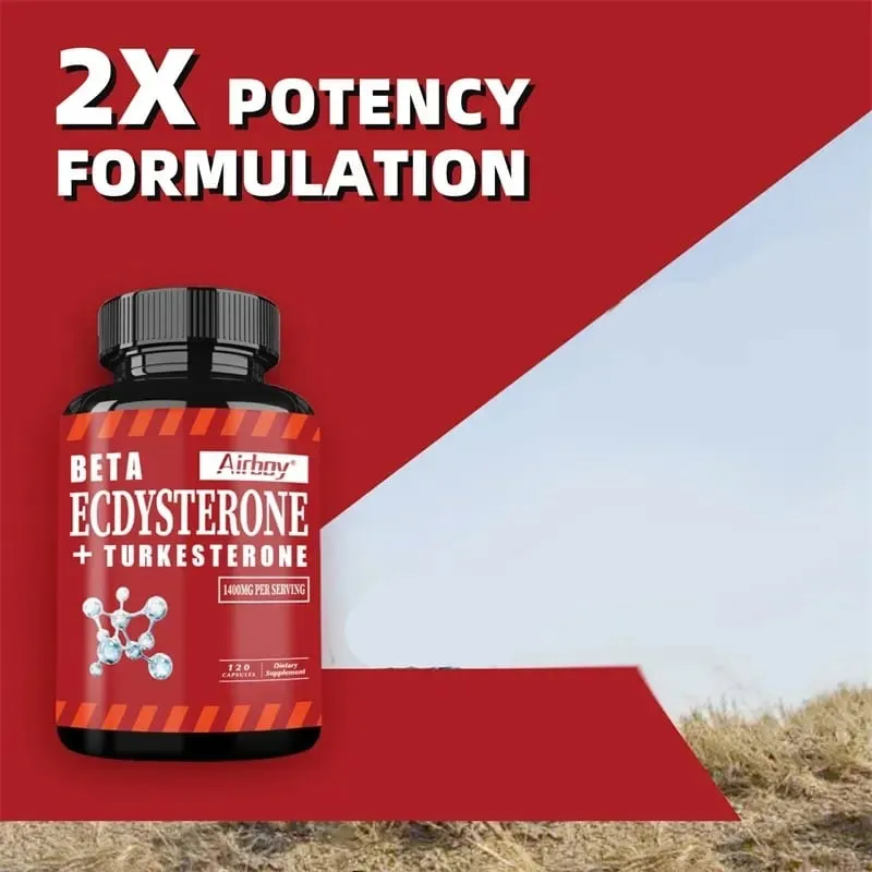 Beta Ecdysterone and Turkesterone Supplements - Increase Muscle Mass Improve Athletic Performance and Strength