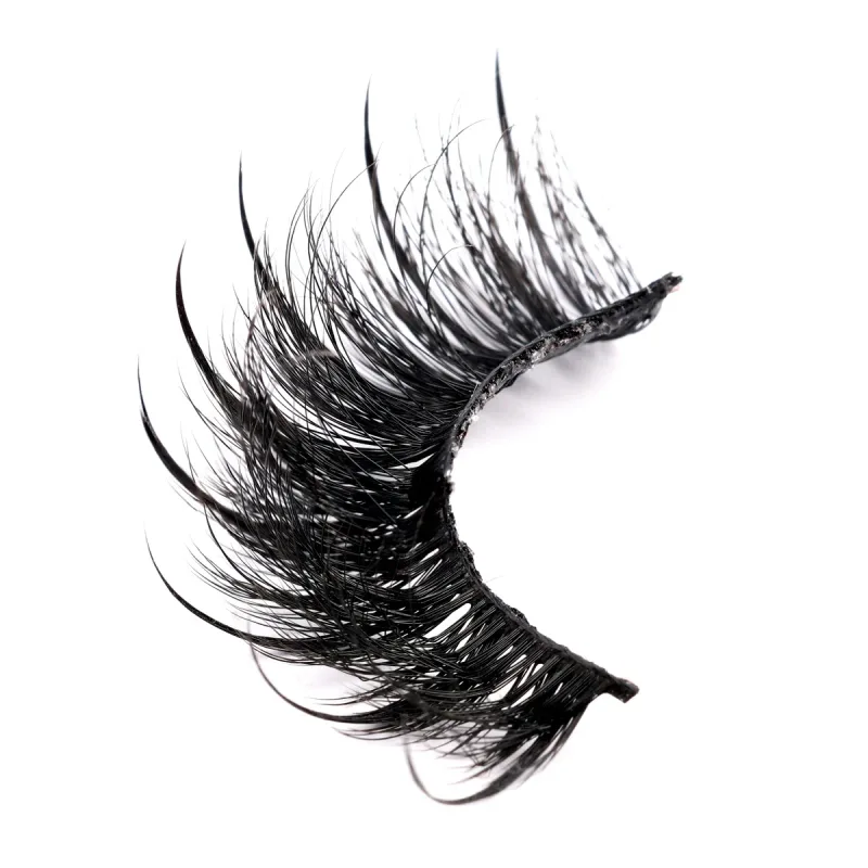 Wet Lash Spikes Volume Fluffy Full Strip Lashes Αξεσουάρ Μακιγιάζ Faux Mink Eye Lashes Πωλητής Wet Manga Lashes Ψεύτικες βλεφαρίδες