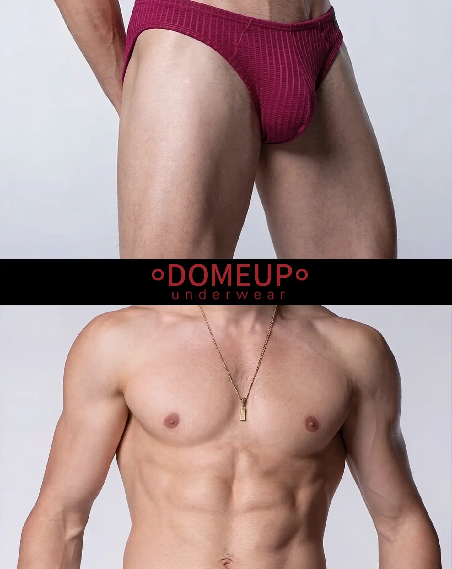 Men's Low‑Rise Briefs, Vertical Striped Sheer Mesh Underwear, Nylon Elastane Stretch Pouch Underpants for Daily Wear