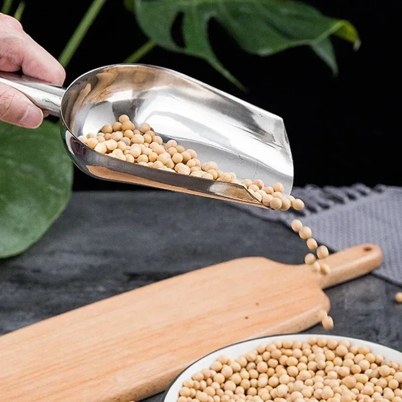 Μπαρ για σέσουλα παγοκύβου από ανοξείδωτο ατσάλι Μπουφές πάρτι Κουζίνας Μπαχαρικά Μπαχαρικά Καραμέλα Παξιμάδι Κουτάλι Ξηρά Είδη Φτυάρι Αξεσουάρ κουζίνας