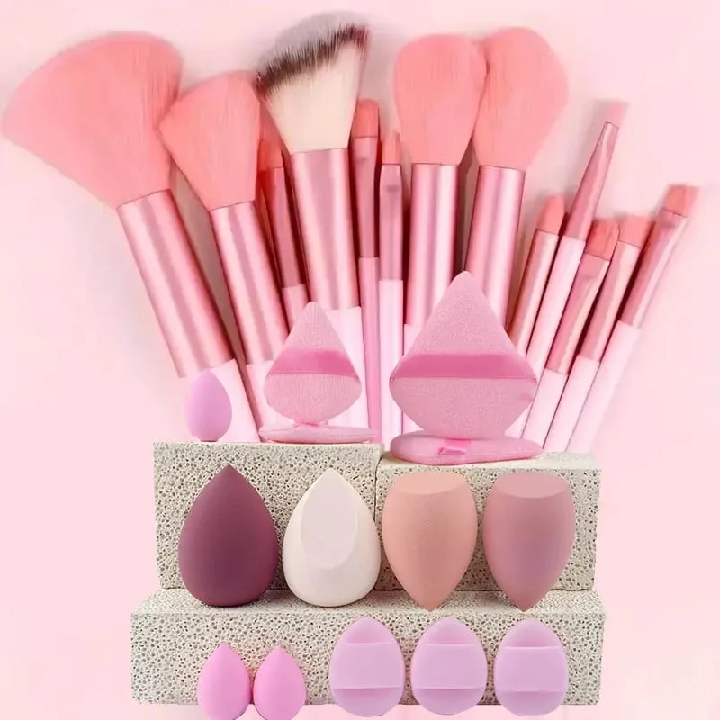 Soft Fluffy Makeup Brushes Set Eye Shadow Foundation Women Cosmetic Powder Blush Blending Beauty Make Up beauty Tool