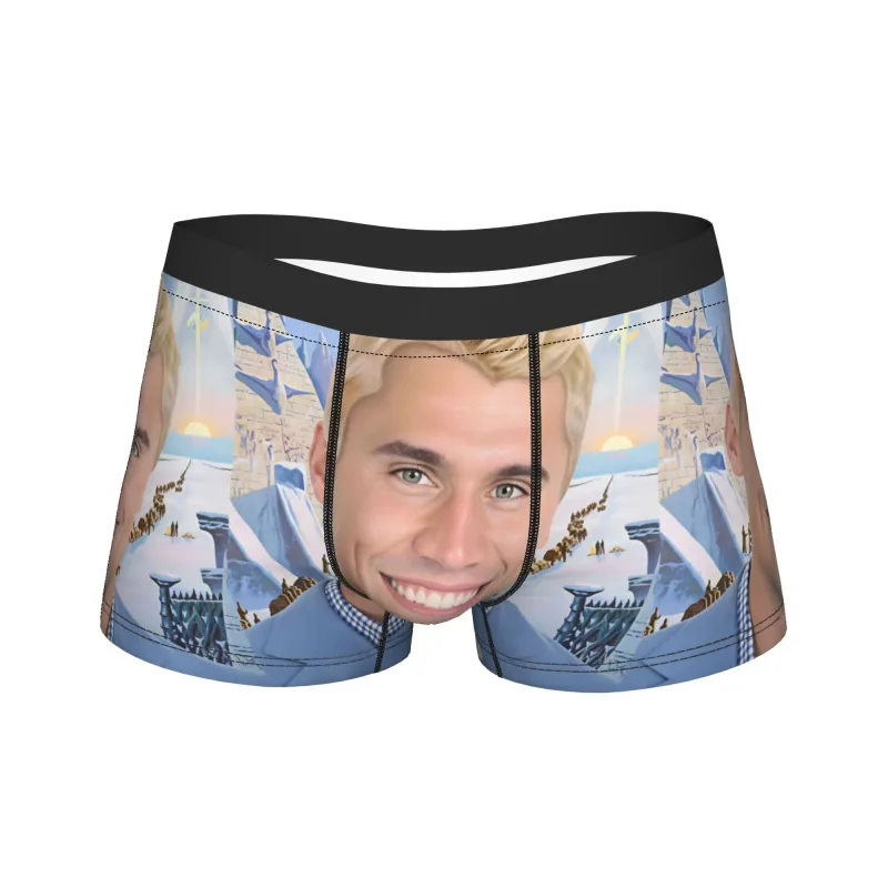 Charlie Kirk Meme Boxer Shorts Pouch Underwear High Quality Customs Shorts Briefs Novelty Men Panties Plus Size 2XL