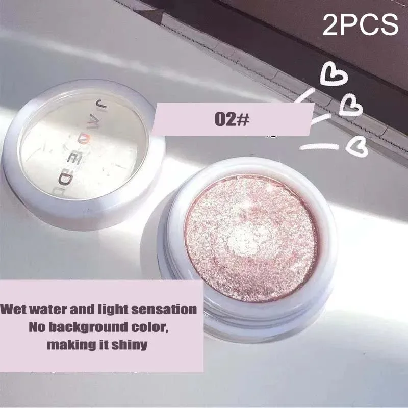 Μονόχρωμη σκιά ματιών Glitter Gold Shining Brighten Eyes Μακιγιάζ Μακιγιάζ μακράς διαρκείας Μακιγιάζ ματιών Brightening Pearlescent Shimmer Eye Shadow