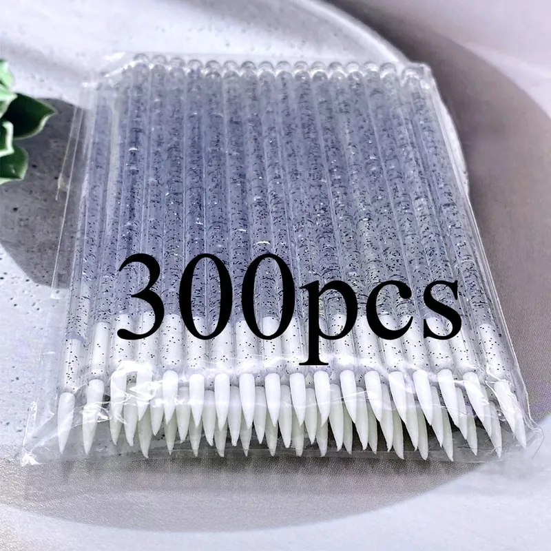 Kuas Eyeliner Makeup Eye Shadow Sekali Pakai Baru Aplikator Tongkat Kristal Kuas Kosmetik Ekstensi Bulu Mata Alat Kecantikan Wanita