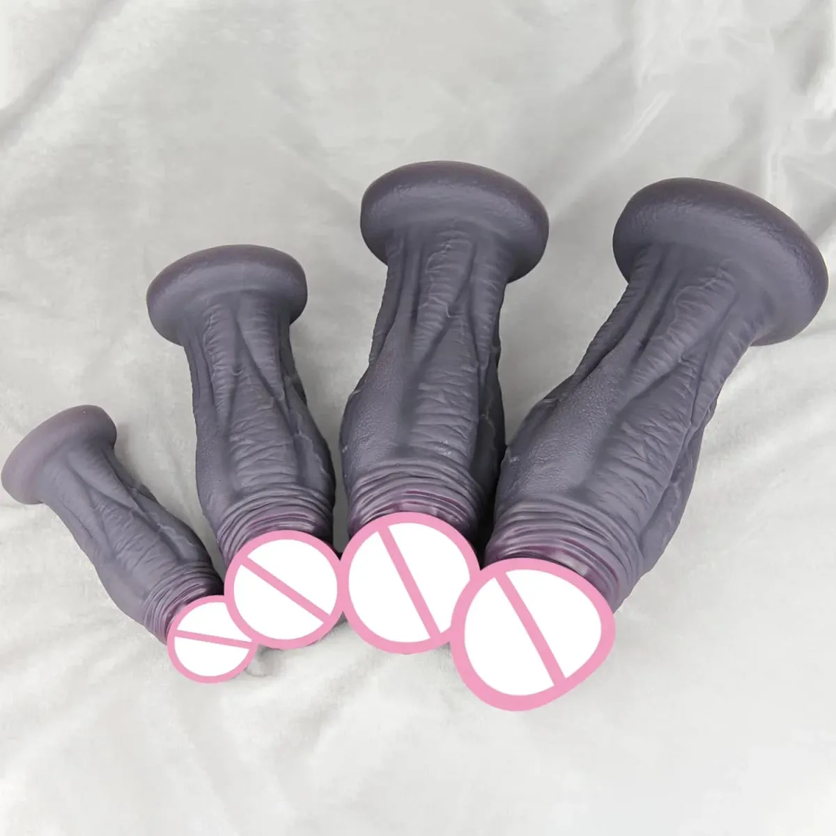 Big Soft Dildo Super Soft Silicone Large Penis with Suction Cup Flexible G-spot sex toys For Women men Lesbian