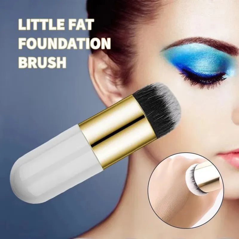 1PCS Makeup Brushes Face Foundation Loose Powder Concealer Blending Blush Brush Soft Synthetic Cosmetics Beauty Makeup Tools