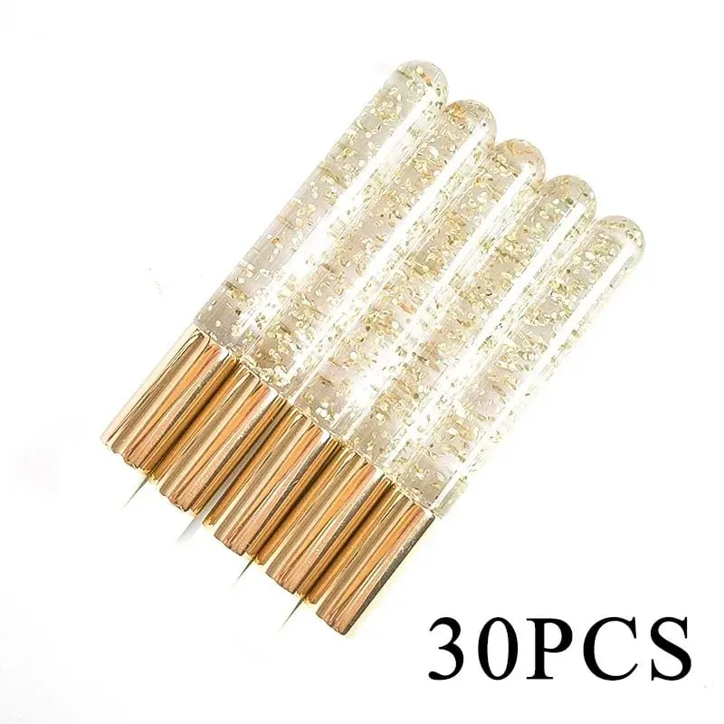 Pakyawan 30/50pcs Mga Brush na Panlinis ng Pilikmata para sa Mga Extension na Glitter Lash Shampoo Brush Nose Pore Cleansing Makeup