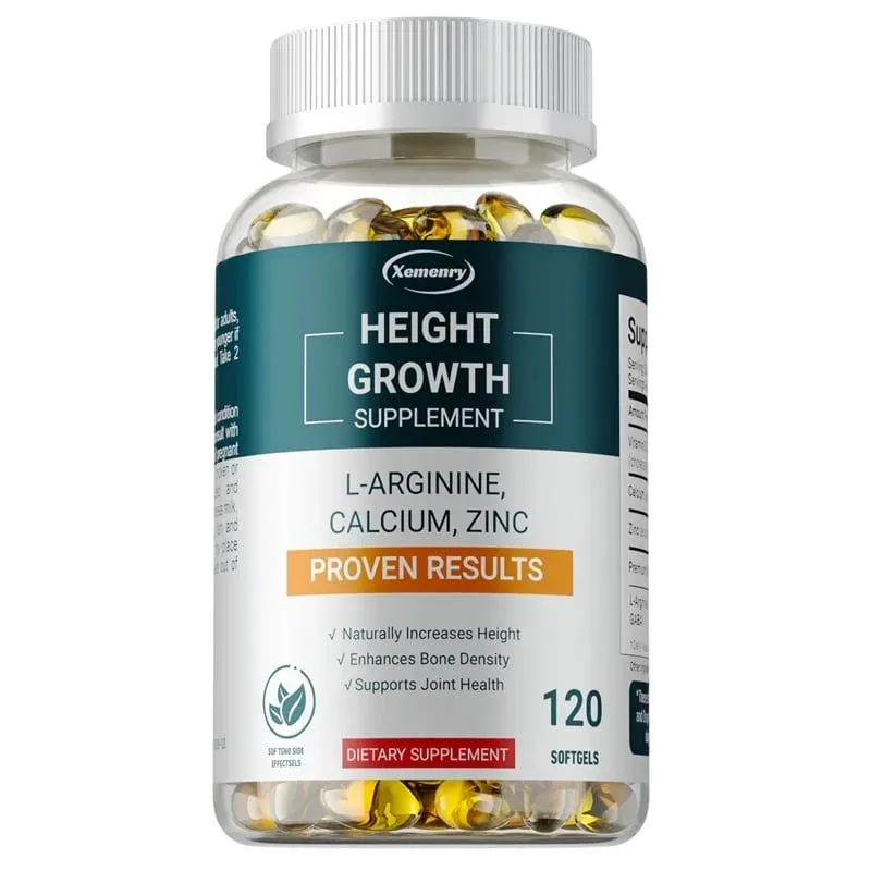 Height Growth Supplements - Bone Strengthening and Growth Promotion for Children Teens and Adults
