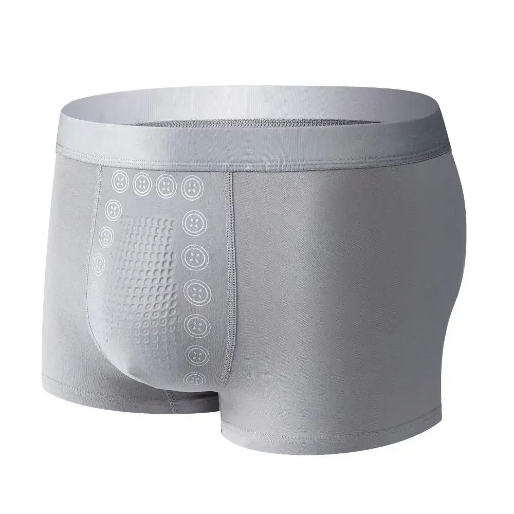 Sous-vêtements pour hommes en Polyester fibre extensible thérapie magnétique boxers pour hommes slips confortables pour un usage décontracté