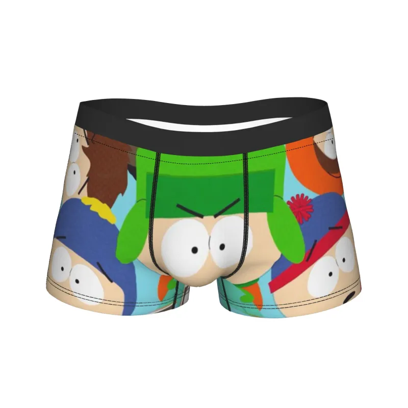 Man Souths Parked Kenny Cartoon Boxers HumorousGift Underwear Boxer Briefs
