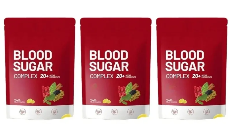 Blood Sugar Complex Supplement 240 Softgels Naglalaman ng Multivitamin at Cinnamon bitter Gourd 20 Herbs Extract Suporta sa Pang-araw-araw na Kalusugan