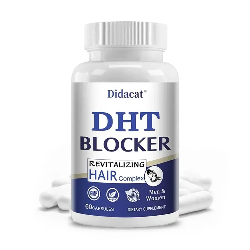 Didacat Advanced DHT Blocker Hair Growth Supplement for Heritary Thinning Hair - για άνδρες και γυναίκες τριχόπτωση
