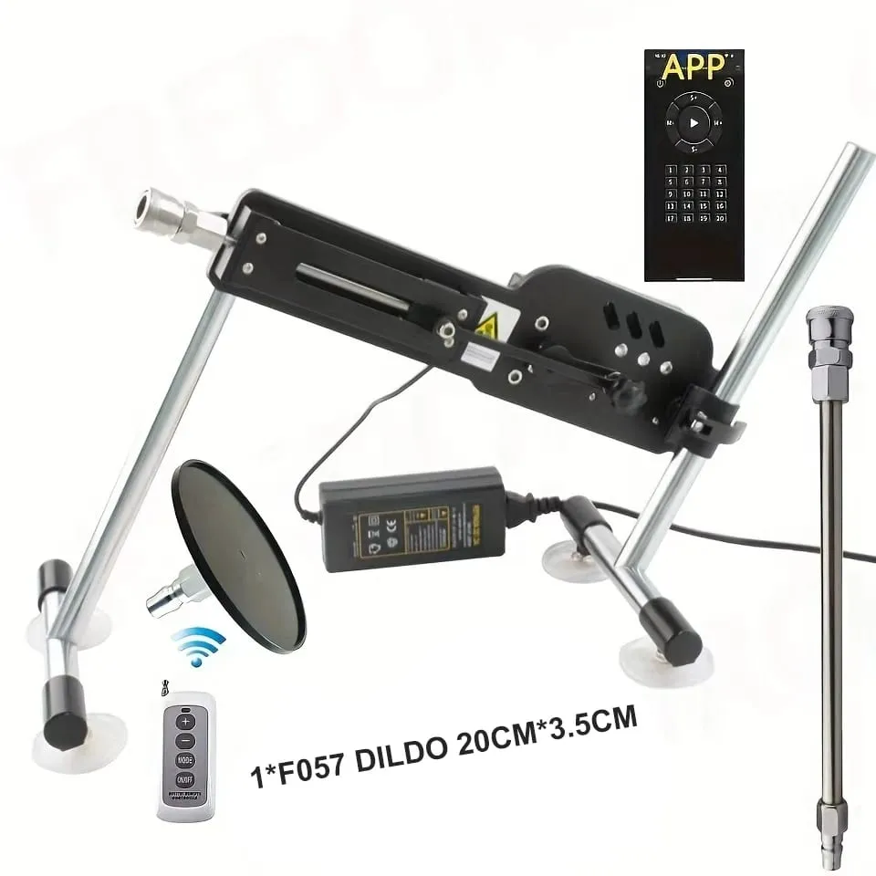 Αναβάθμιση Sex Machine με τηλεχειριστήριο Super Silent Ultra Adjustable Vac U Lock 30db 70W Love Machine with Free Big D — image 2