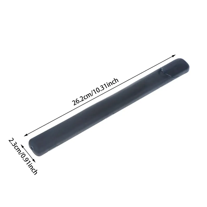 1 ST Bärbar Transparent Sminkborste Förvaringslåda med lock Ögonbryn Penna Sminkborstar Organizer Ätpinnefodral Skönhetsverktyg