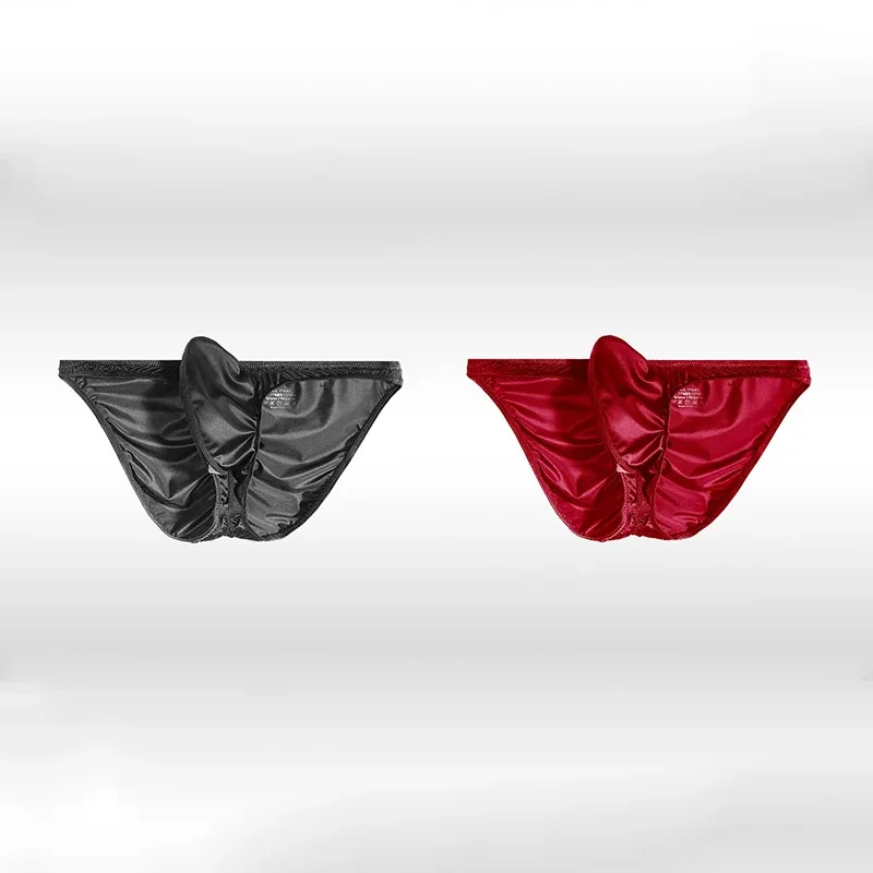 Japanese Men's Underwear Low Rise Tight-Fitting High Waisted Baggy Triangle Briefs Narrow Edges Small Triangles For Adults