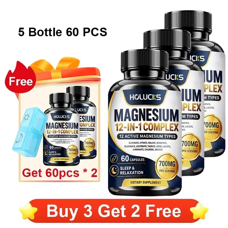 Fejlett magnézium-kiegészítő citráttal és malát magnéziummal támogatja az immunrendszert, a szív ízületeit, fogak és csontok egészségét.