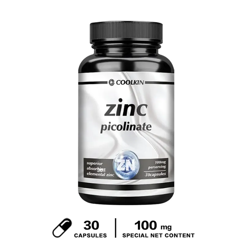 Κάψουλες Picolinate Zinc - Ενισχύει την Ανοσολογική Υποστήριξη Ύπνου & Ενέργειας