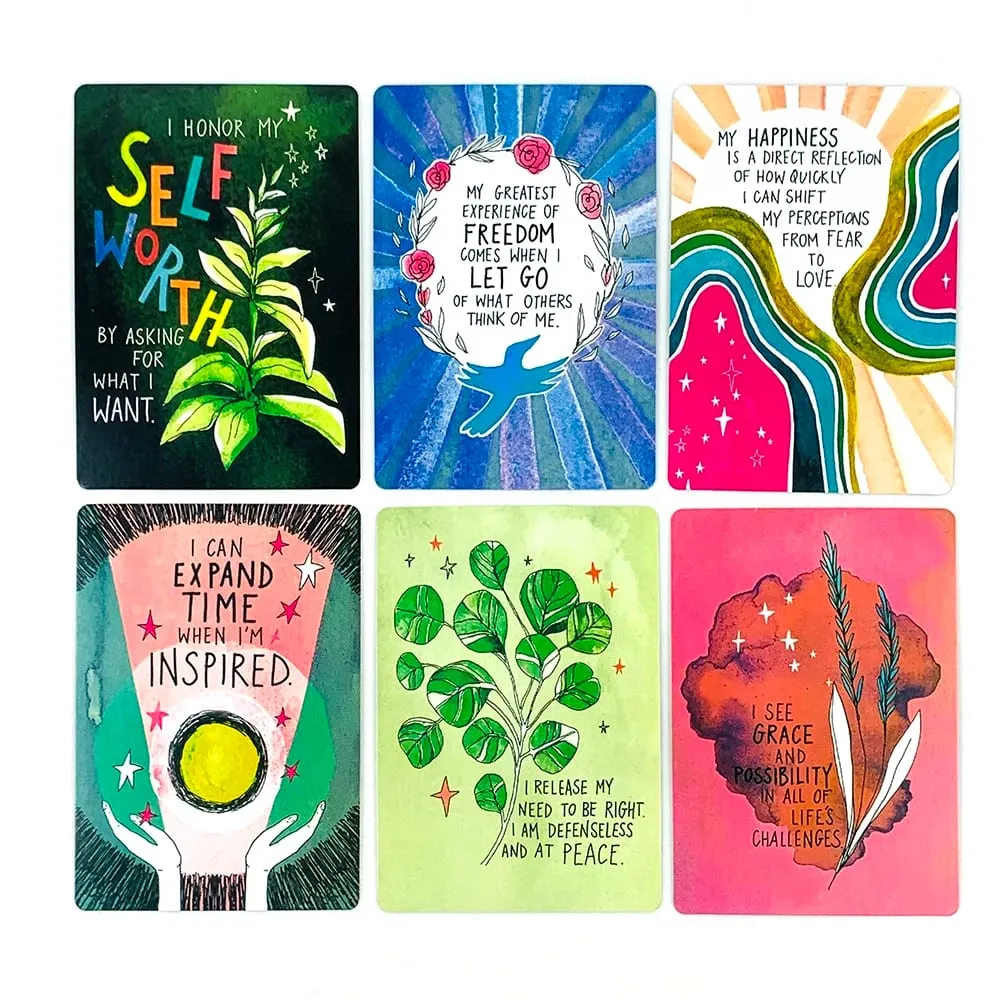 52 db-os Oracle Cards Mental Healing Társasjáték kezdőknek és gyűjtőknek Családi összejövetel Jóslás Kártyajáték
