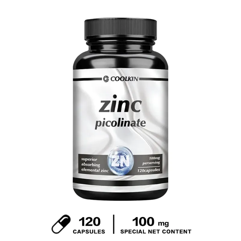 Κάψουλες Picolinate Zinc - Ενισχύει την Ανοσολογική Υποστήριξη Ύπνου & Ενέργειας