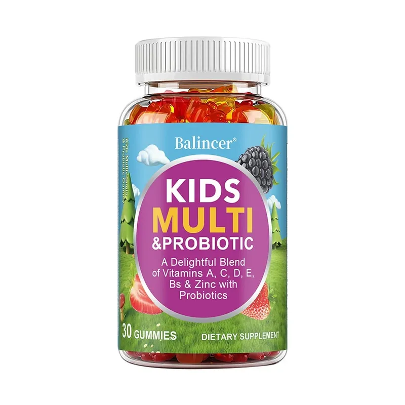 Ang Organic Kids Multivitamin Gummies na may Vitamins A C D E Zinc Probiotics ay Nagtataguyod ng Digestion at Nagpapahusay ng Immunity