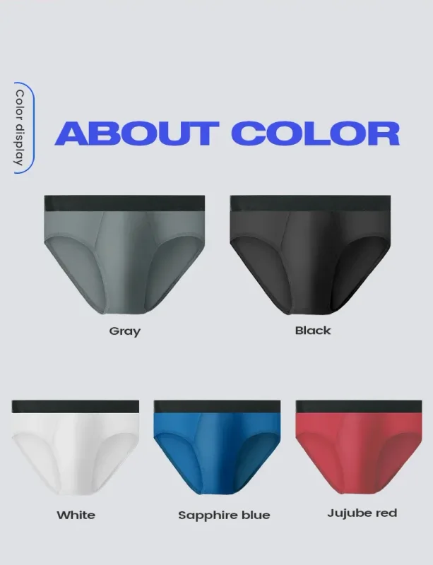 Men's all-cotton underwear for summer, thin pure cotton triangle pants, low waist, sexy underpants, oversized shorts