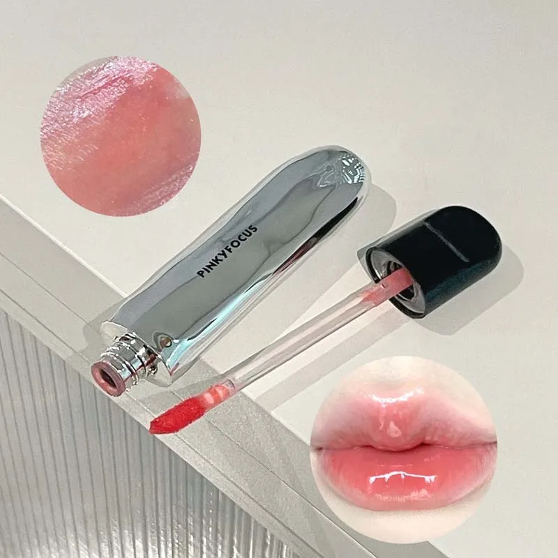 Nude Mirror Lip Gloss Clear Moisturizing Hydrating Water Light Jelly Plump Lip Glaze Oil Lipstick Tint Makeup Κορεατικά καλλυντικά
