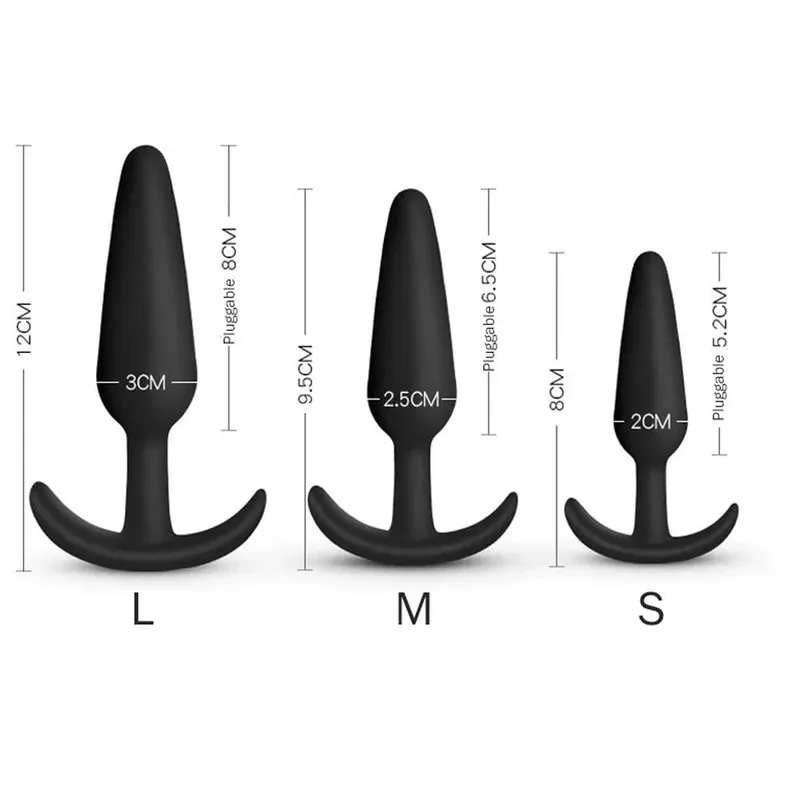 Μαλακή σιλικόνη Dildo πρωκτικά βύσματα Διαστολέας πρωκτού Κολπικός διεγέρτης μασάζ προστάτη Κολπικός διεγέρτης Παιχνίδια σεξ ενηλίκων για άνδρες γυναίκες Γκέι προπονητής πρωκτού