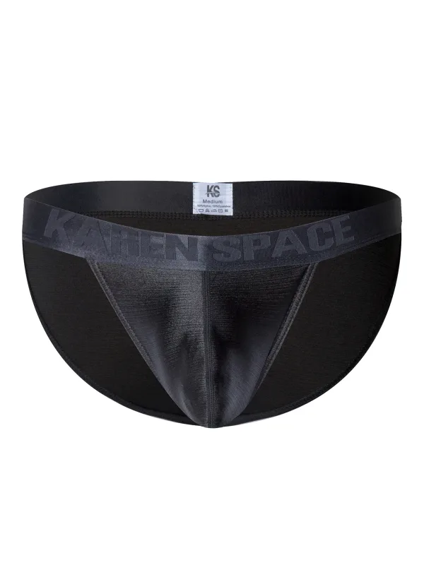 Men's Solid-Color Low-Waist Triangle Underwear Breathable Sexy Bottom Pants Trendy 1-Piece Set Mature Style Promotional Price