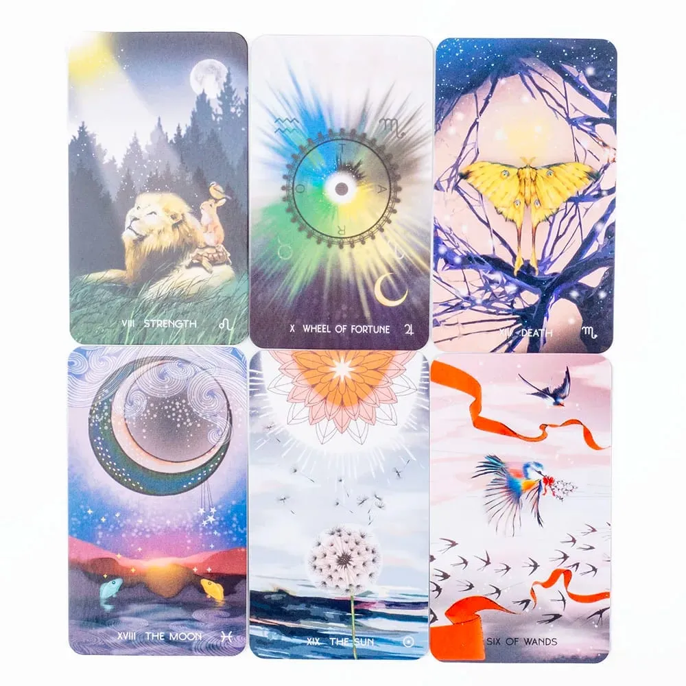 Mesahi Tarot 3rd Edition 79 Card Deck with Bouchette Design English Version Family And Friends Divination επιτραπέζιο παιχνίδι για πάρτι