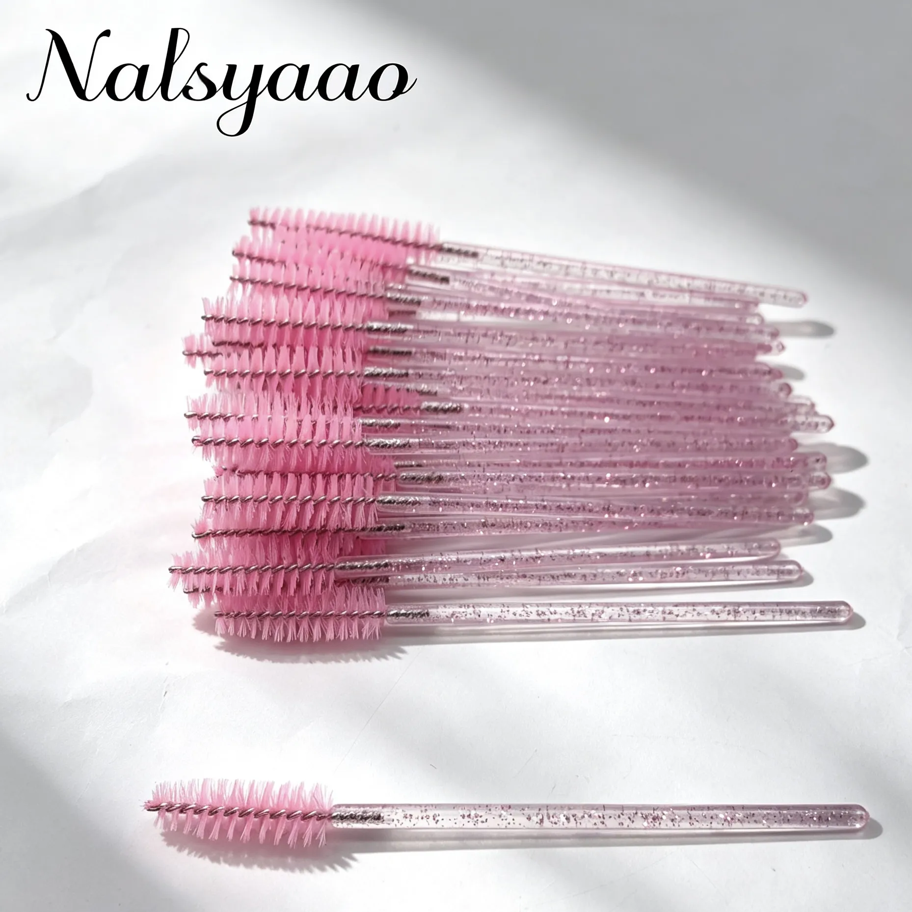 Grosir Kuas Bulu Mata Kuas Makeup 50 Buah Sisir Maskara Sekali Pakai Individu 6 Warna Tongkat Aplikator Alat Kuas Makeup Bulu Mata