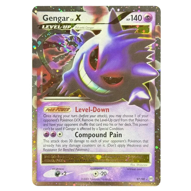 Κάρτες μεσολάβησης Dragonite Legends Awakened Charmander Stormfront Gengar LV.X Rayquaza C Leafeon Majestic Dawn Blastoise Holo
