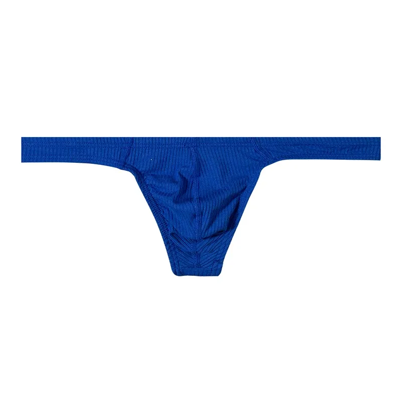 Cotton Men's Big Pouch Thong Panties Men Cotton Sports Running Underwear Comfortable Seamless Male G-string Briefs